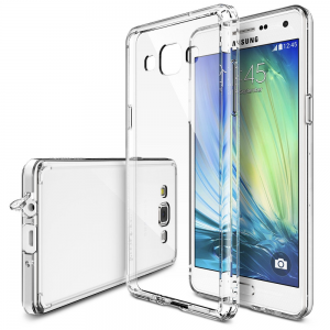 Samsung Galaxy M21 SM-M215F, Műanyag hátlap védőtok + szilikon védőkeret, Outline, áttetsző