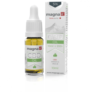 Magna 5 % CBD Olaj (olive)