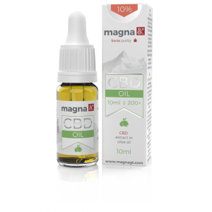 Magna 10 % CBD Olaj (olive)