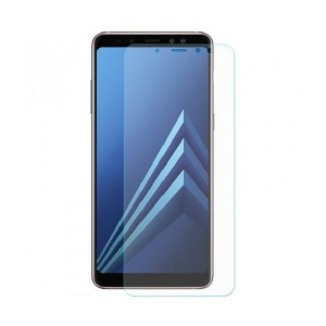 Samsung Galaxy A8 (2018) SM-A530F, Kijelzővédő fólia, ütésálló fólia (az íves részre NEM hajlik rá!), Tempered Glass (edzett üveg), Enkay, Clear