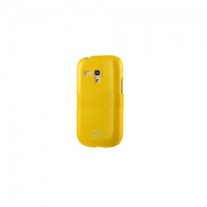 Samsung S3 mini i8190, TPU szilikon tok, sárga