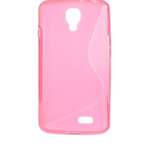 LG F70 D315, TPU szilikon tok, S-Line, pink
