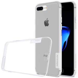 Apple iPhone 7 Plus / 8 Plus, TPU szilikon tok, Nillkin Nature, ultravékony, átlátszó