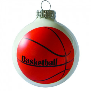 Basketball 8cm – Karácsonyfadísz