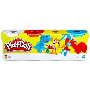 4 db-os klasszikus színek gyurma Play-Doh