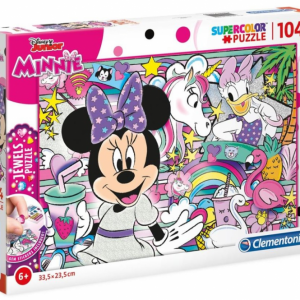 104 db-os puzzle Ékkövekkel – Minnie