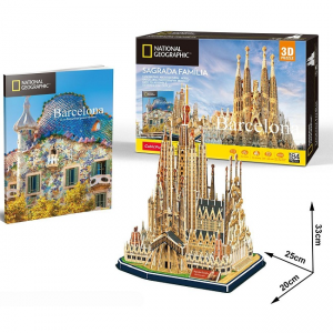 3D puzzle City Trav.Barcelona