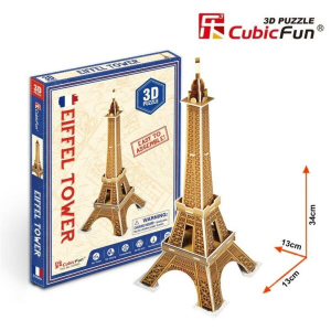 3D puzzle mini méret Eiffel Tower CubicFun