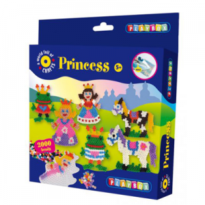 Gyöngykép figurák2000db hercegnő Playbox