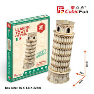 3D puzzle mini méret Leaning Tower of Pisa CubicFun