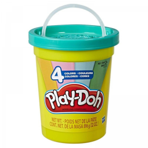 Play Doh Vödrös gyurma készlet 8db-os Állatok