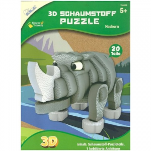 3D puzzle Orrszarvú 20 db-os 156008 Mammut
