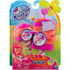 Candylocks: vattacukor baba és állatka Posie Peach