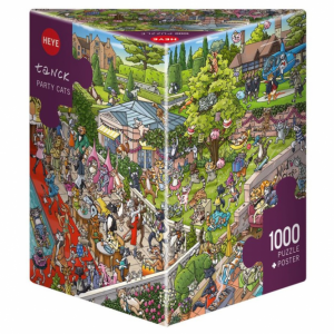 HEYE PUZZLE 1000 DB – PARTY CATS, TANCK