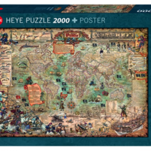 HEYE PUZZLE 2000 DB – PIRATE WORLD