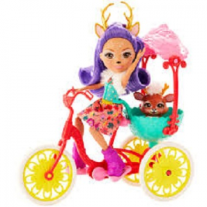 Enchantimals -Bicajbarátok GJX30 Mattel