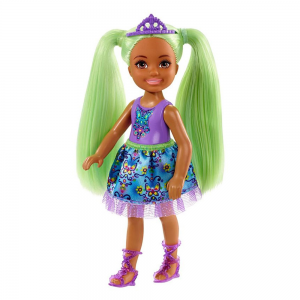 Barbie Dreamtopia Chelsea babák – Zöld hajú