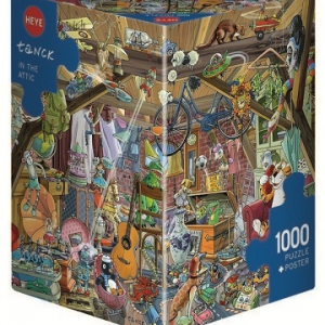 HEYE PUZZLE 1000 DB – IN THE ATTIC, TANCK