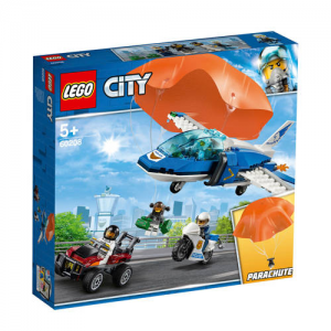Légi rendőrségi ejtőernyős letartóztatás LEGO City