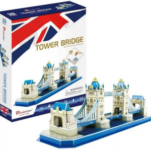 3D puzzle Tower Bridge 52 db-os CubicFun