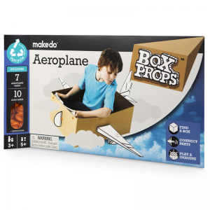 Makedo – BoxProps Közlekedés: Repülőgép