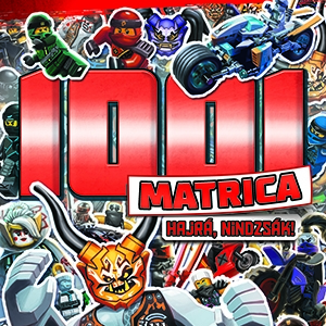 LEGO NINJAGO 1001 MATRICA – HAJRÁ, NINDZSÁK!