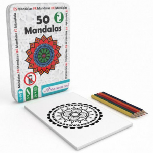 50 Mandala – foglalkoztató kártyák  Purple Cow