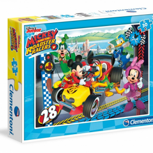 30 db-os puzzle – Mickey és az autóverse