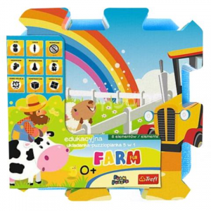 Trefl, Szőnyeg Puzzle – Farm Móka