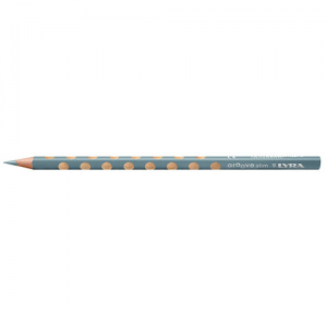 Groove Slim vékony háromszögletű színes ceruza középszürke Lyra