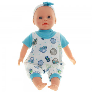 Játékbaba 29cm – kék