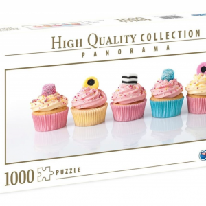 1000 db-os Panoráma puzzle – Cupcakes