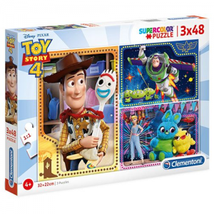 3X48 DB-OS SUPERCOLOR PUZZLE – Toy Story 4 Clementoni