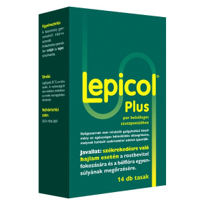 Lepicol Plus (14 tasak) – A rostbevitel fokozására és a bélflóra egynsúlyának megőrzésére