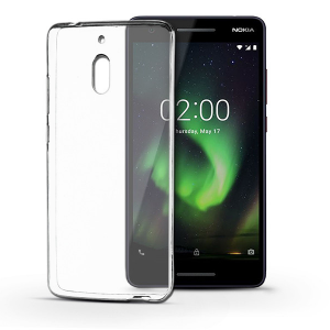 Nokia 2 (2018) / 2.1 (2018), TPU szilikon tok, ultravékony, átlátszó