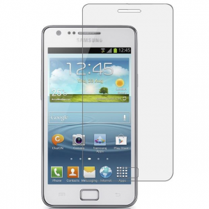 Samsung Galaxy S2 i9100, Kijelzővédő fólia, ütésálló fólia, Tempered Glass (edzett üveg), Clear