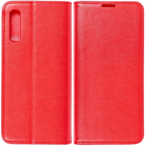 Samsung Galaxy A70 / A70s SM-A705F / A707F, Oldalra nyíló tok, stand, Magnet Book, piros