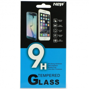 Apple iPhone 12 / 12 Pro, Kijelzővédő fólia, ütésálló fólia (az íves részre NEM hajlik rá!), Tempered Glass (edzett üveg), Clear