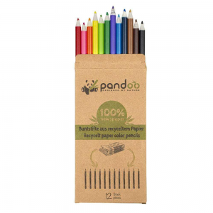 12 db-os színes ceruza- újrahasznosított papírból