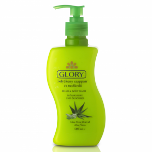 GLORY folyékony szappan és tusfürdő Aloe Vera 500 ml