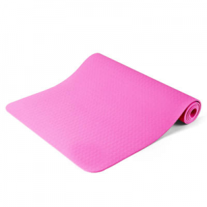 Jóga matrac, ajándék táskával – rózsaszín