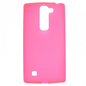 LG G4c H525N, TPU szilikon tok, fényes keret, pink