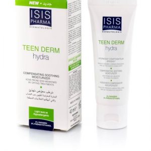 Isispharma Teen Derm Hydra ápoló-hidratáló krém, kezelés által kiszárított zsíros bőrre 40ml