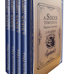 Napoleon Hill: A Siker Törvénye Tizenhat Leckében – 4 Kötetes kiadás