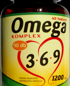 Nature's Prime Omega 3-6-9 Lágyzselatin kapszula 90 db