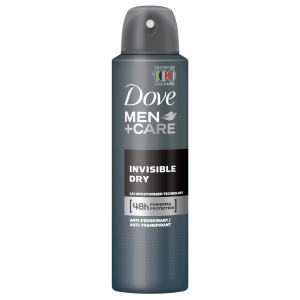 Dove Férfi Dezodor Invisible Dry 150ml