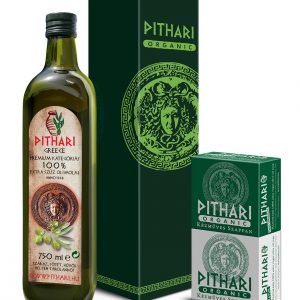 Pithari Combo 750NIC olívaolaj + szappan díszdobozban