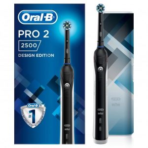 Oral-B Pro 2 2500 Black Design Edition elektromos fogkefe