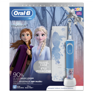 Oral-B D100 Vitality gyerek fogkefe – Frozen II + útitok