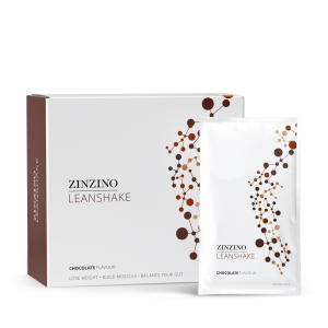 Zinzino LeanShake 25 vitaminnal és ásványi anyaggal, Csokoládé ízű 16 tasak